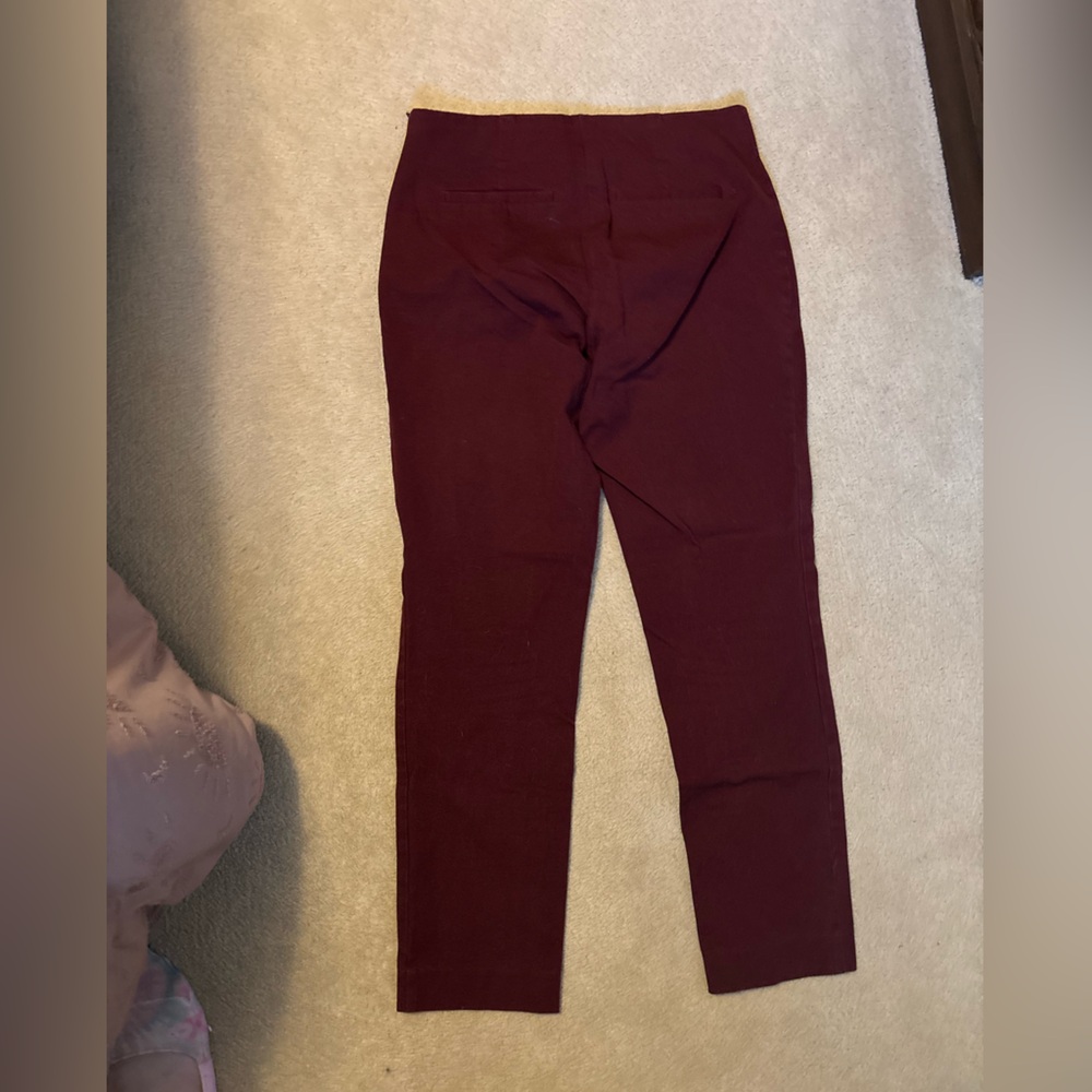 A New Day Women’s Maroon Pants size 4 - Picture 4 of 4